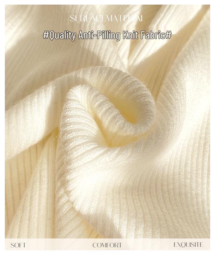 Lace V-Neck Women's Knitted Camisole: 2025 Autumn/Winter Trendy Layered Vest Design.