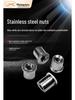 Blue-White Zinc Knurled Clinch Nut Column with Through-Hole Stud (GE Screw)