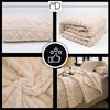 Scandinavian Blanket Thick Bedspread Warm Pledge 160X200 Cm Gift Beige