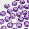10mm Round Acrylic No-Hole Flat-Bottom Rhinestone Forehead Stickers for DIY Crafts