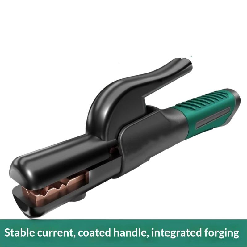 European Style Welding Electrode Clamp 600A 800A 1000A Heavy Duty Secure Grip for Field and Garage Work