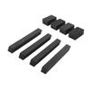 2026 4PCS/8PCS Magnetic Car Door Anti-collision Protection Strip Black Body Anti-scratch Decorative Protector Car Stickers