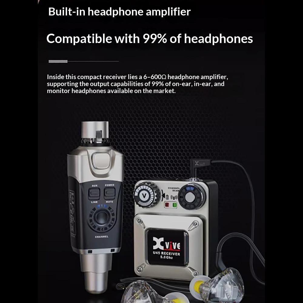 Unlimited In-Ear Monitoring System XVIVE U45