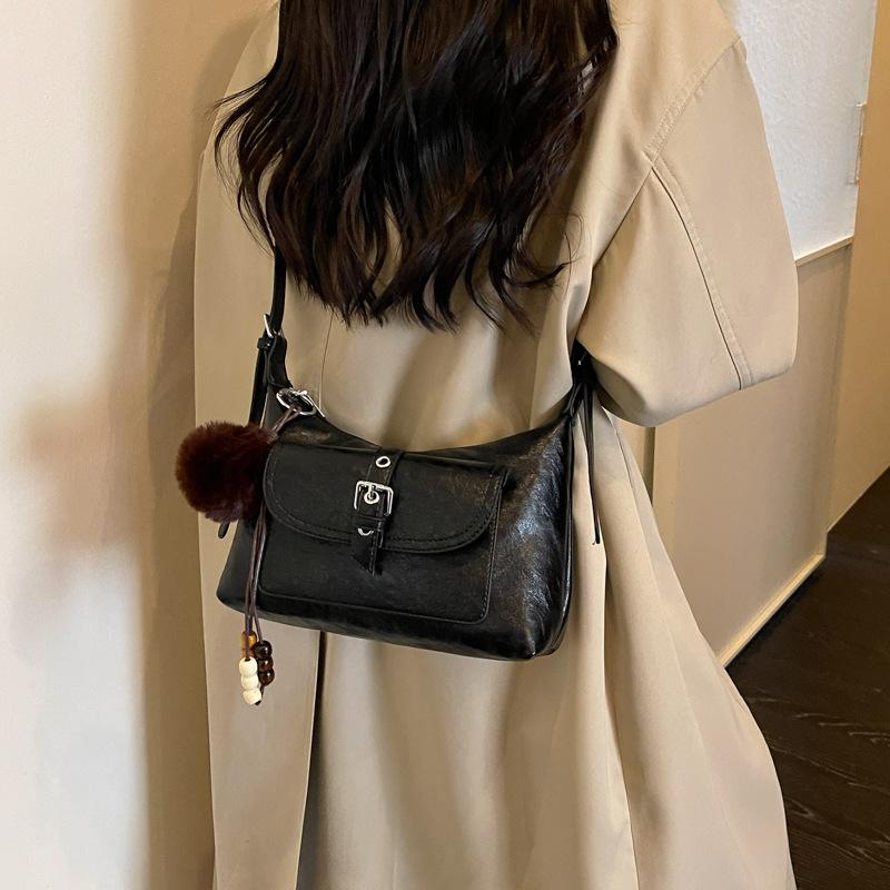Casual Underarm Bag, Trendy Women's Bag, Suitable for Work and Commuting, Single-shoulder Dumpling-shaped Bag