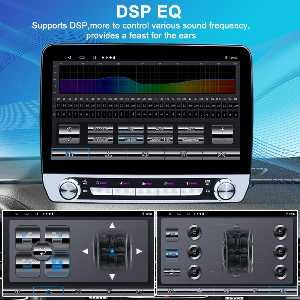 Android Car Radio Multimedia Video Player IPS 4-core Intelligent Systems Navigation GPS 2din Audio