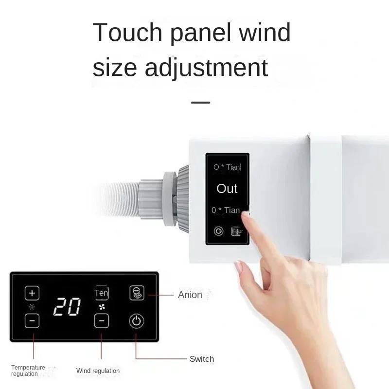 2200W Pet Hair Dryer Smart LED display High Power Silent Negative Ion Rapid heating Thickened insulation duct Easy to operate