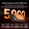 Blackview WAVE 10 Smartphone 6.88" 120Hz 24Go(8+16) + 128Go/jusqu'à 2To 5000mAh Android 16 32MP Téléphone 4G Double Sim GPS - Orange