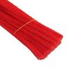 100pcs Pipe Cleaners Flexible Bendable Pure Color Polyester Chenille Stems DIY Children S Early Education Hand Made Toys
