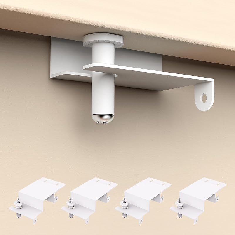 Замок на верхнюю часть двери от детей - BILLROAD Верхний дверной замок для безопасности детей Изготовлен из прочного металла | Регулируемый замок Верхний замок безопасности для детей для двери толщиной 0,8-2 дюйма 1 PC Stainless Steel