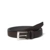 Lanvin Collection Men's Deerskin Belt JLMB4390 Chocolate Free