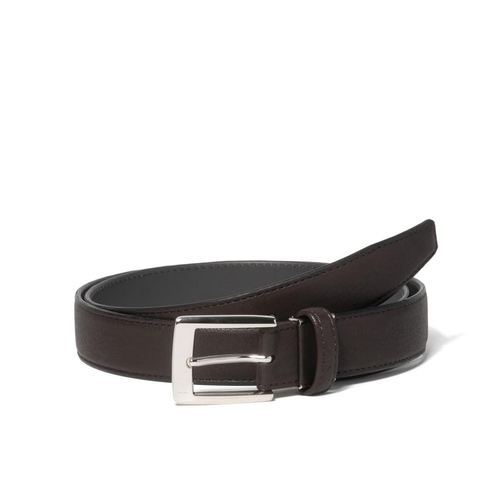 Lanvin Collection Men's Deerskin Belt JLMB4390 Chocolate Free