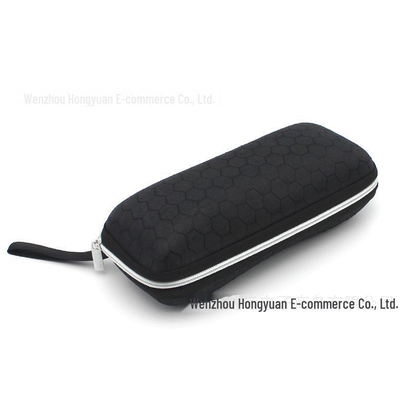 Velký měkký pouzdro na sluneční brýle z EVA se zipem a háčkem - Sportovní taška odolná proti tlaku