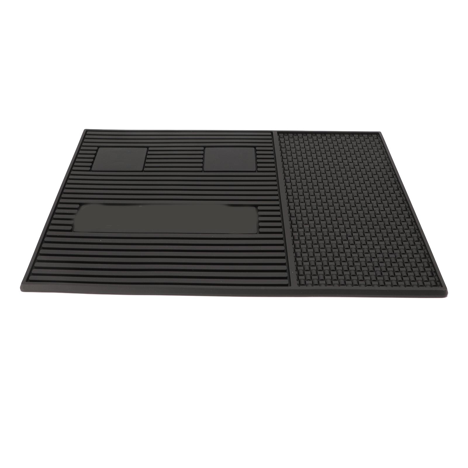 

Barbershop Station Mat Hairdressing Tool Organizer Pad Magnetic Anti Slip Mat for Clippers Scissors Barber Accessories