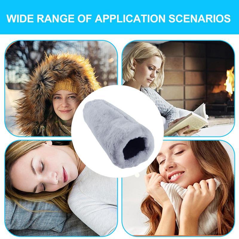 Faux Muff For Women Winter Warm Arm And Hand Warmer Ry Plush Muffler Luxurious Faux Rabbit Mittens Hand Warmer Gloves