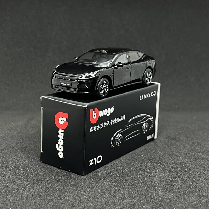 

Bburago 1:64 LYNK&CO Z10 Coupe Alloy Sports Car Model Diecasts Metal New Energy Vehicles Car Model Simulation Childrens Toy Gift чёрный
