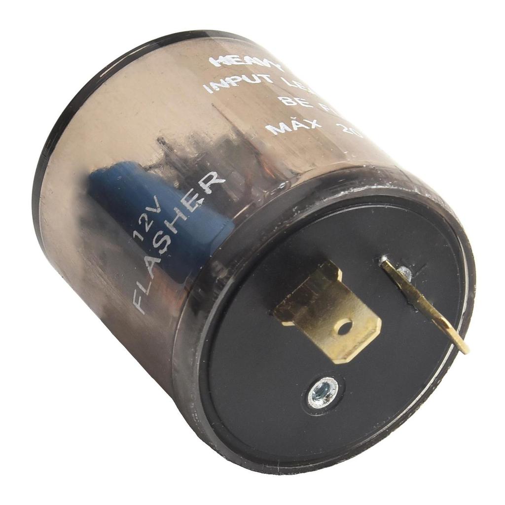 1 89 X 1 36 X 1 36 Inches 2 Pin Flasher Relay Excellent Conductivity Fix Fast Hyper Flashing No Rewiring Required