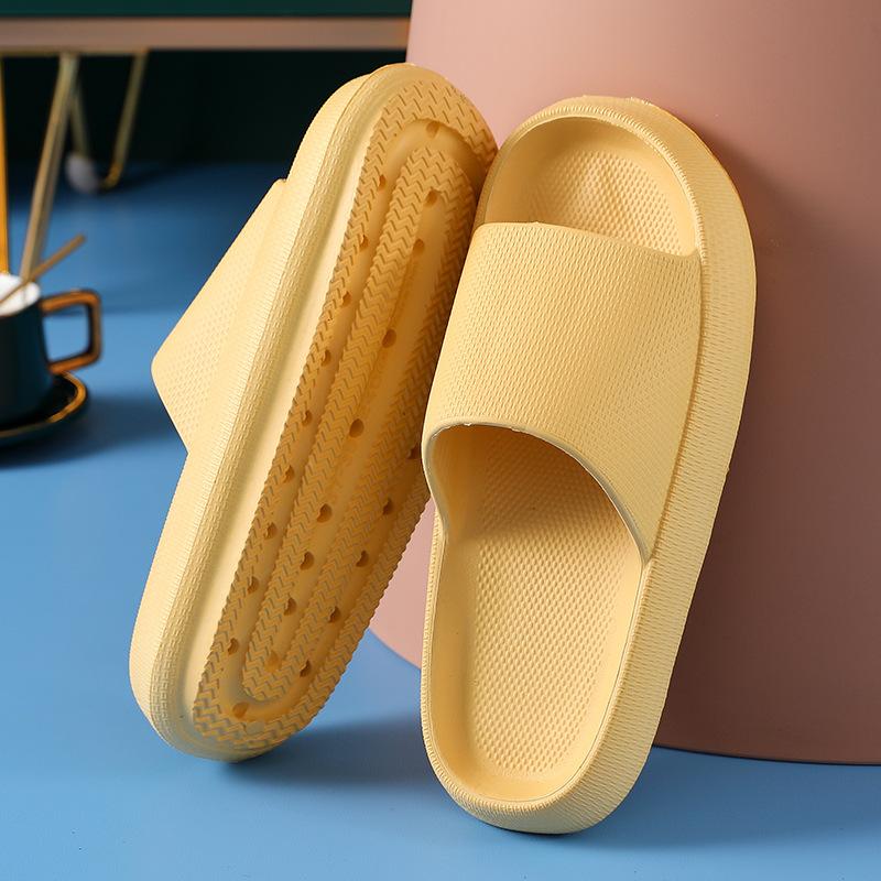 

Home men s slippers wear fashionable summer odor-proof silent thick-soled height-enhancing slippers for men 36-37 (suitable for feet size 35-36)