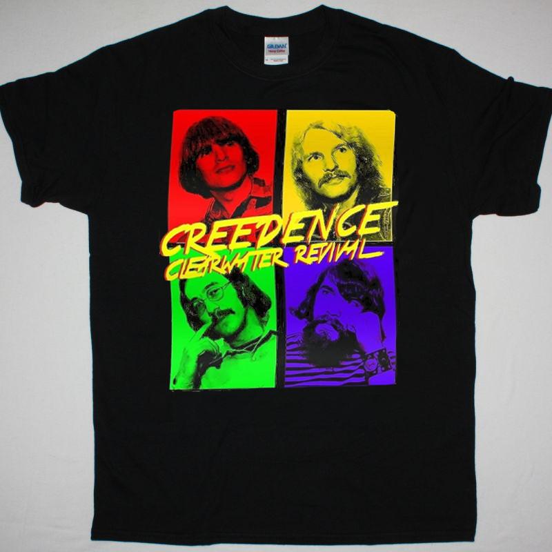 

Vintage Creedence Clearwater Revival Members Shirt Unisex S to 5XL LO071 Unisex T-Shirt M