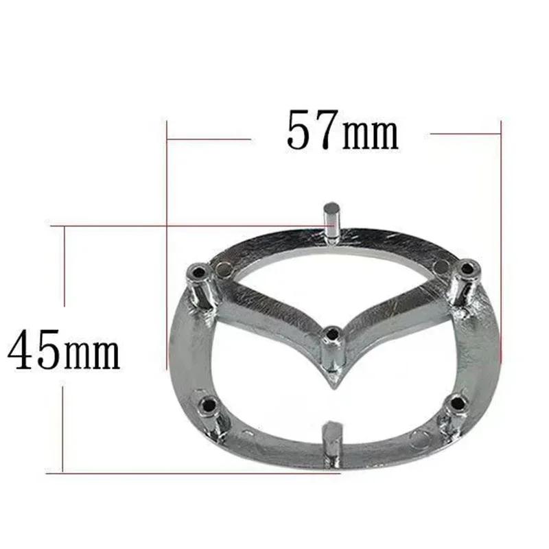 2025 Gorący ABS Samochodowa Kierownica Środkowa Emblemat Odznaka dla logo Mazda CX5 RX7 Atenza Axela 3 2 5 CX3 MX3 MX5 CX4 CX9 CX7 RX8 Proteg