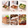 Stainless Steel Fresh Keeping Box Airtight Food Storage Container With Lid Lunch Bento Food Box Outdoor Picnic Camping Tool