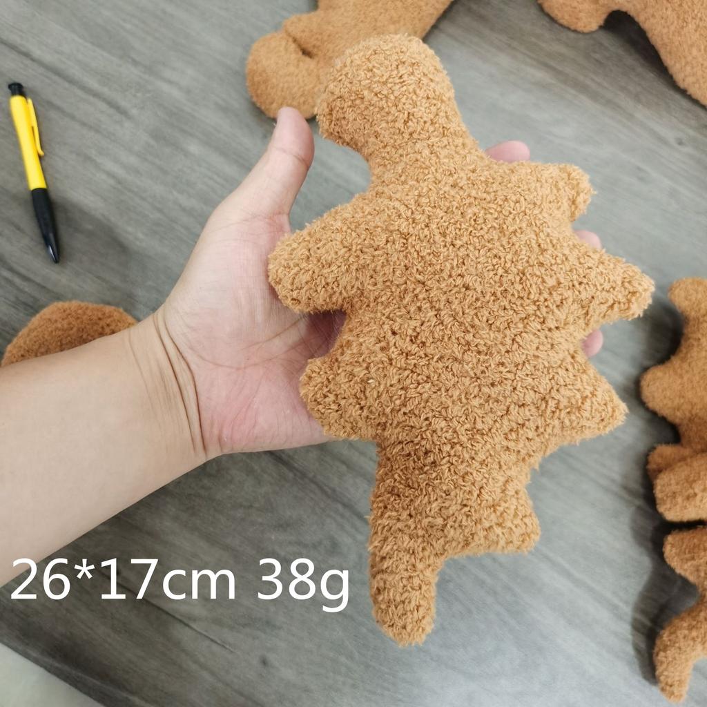 Dinosaur Chicken Nugget Doll Pillow Stegosaurus Tyrannosaurus Plush Toy