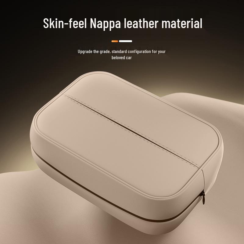 Compatible Zeekr 8X Car Tissue Box: Seat Hanging & Center Console Tissue Bag for Interior Decoration.