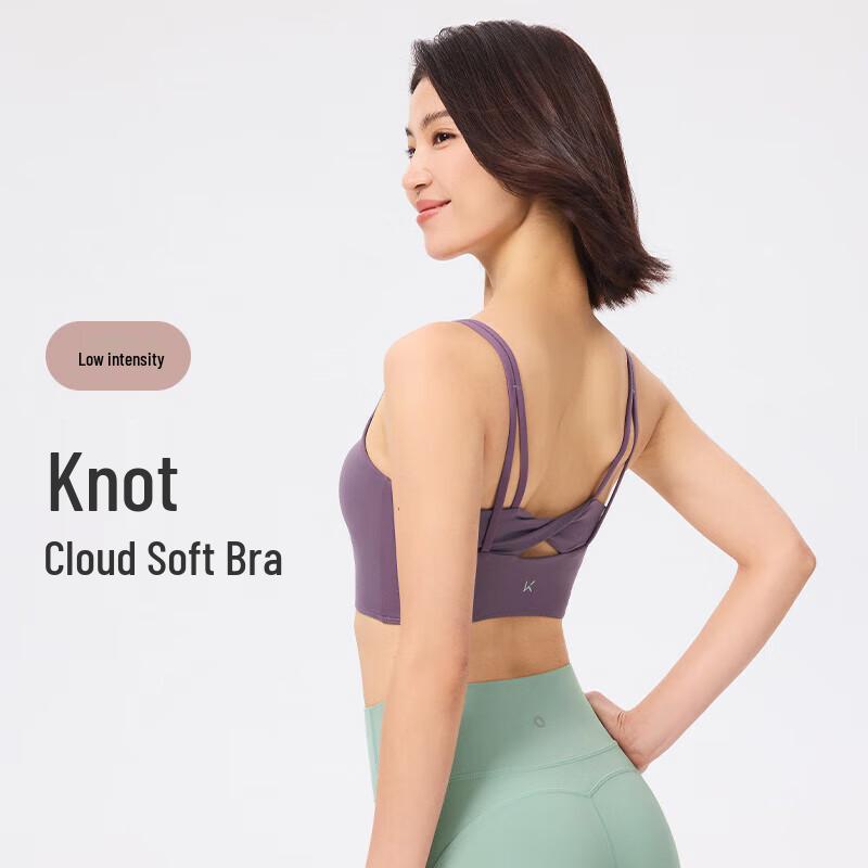 Keep Women s Cross Back Knot Yoga Sports Bra S
