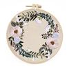 1pc Floral Embroidery DIY Fabric Craft Kit with Tools