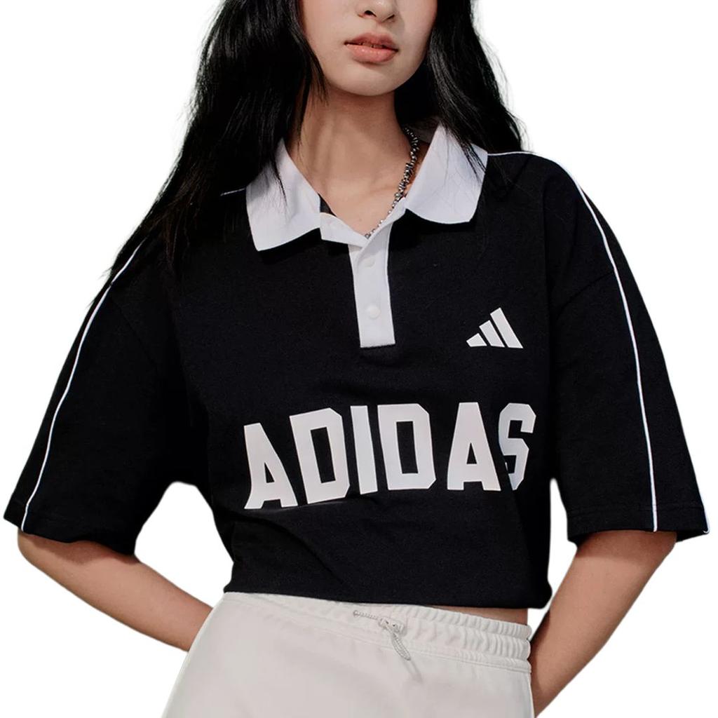 adidas SS26 Lightweight Sports Comfortable Casual Short Sleeve Polo Shirt Unisex Tops KW8116