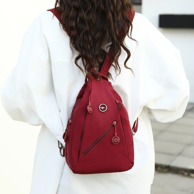 Multifunctional nylon breast bag women's crossbody shoulder bag