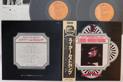 Płyta LP LOIS ARMSTRONG - Oryginalna Lois Armstrong RA9013 RCA Japonia Obi Jazz Używana