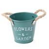 Garden Plant Flower Pot Planter Outdoor Indoor Decoration 5.1x4.7x3.5inch Round Container Multipurpose for Balconies, Patios