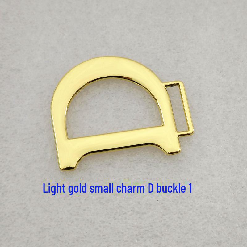 D-Shaped Pendant Buckle Spring Rod Handle Set for Saddle Bags