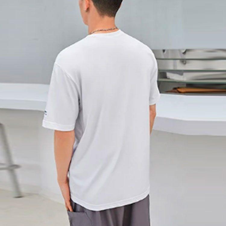 Li Ning Sports Fashion Collection T Shirts Men's Crew Neck Moderate Straight Fit AHSR153-2