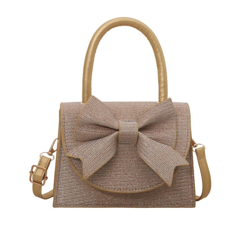 Leichte Luxus Strass Tasche, Handtasche, Abendkleid, Dinner Tasche, Schleife