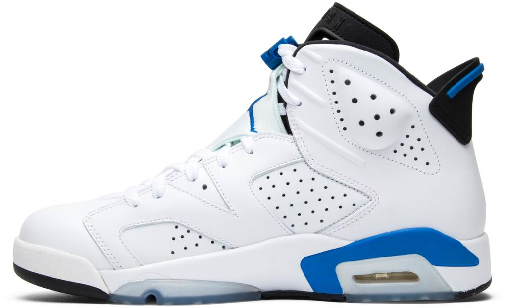 384664-107 Nike Air Jordan 6 Retro "Sport Blue" (2014) (Men's)