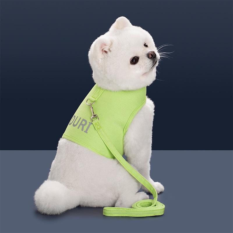 

Adjustable Dog Vest Harness with Leash for Small & Medium Dogs – Multi-Functional for Outdoor Walks Small