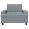 VidaXL Armchair Light Gray Fabric