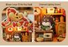 3D Magnetic Wooden Miniature Scene Puzzle, Refrigerator Sticker Cabin Model Ornament, Birthday Gift for Men and Women