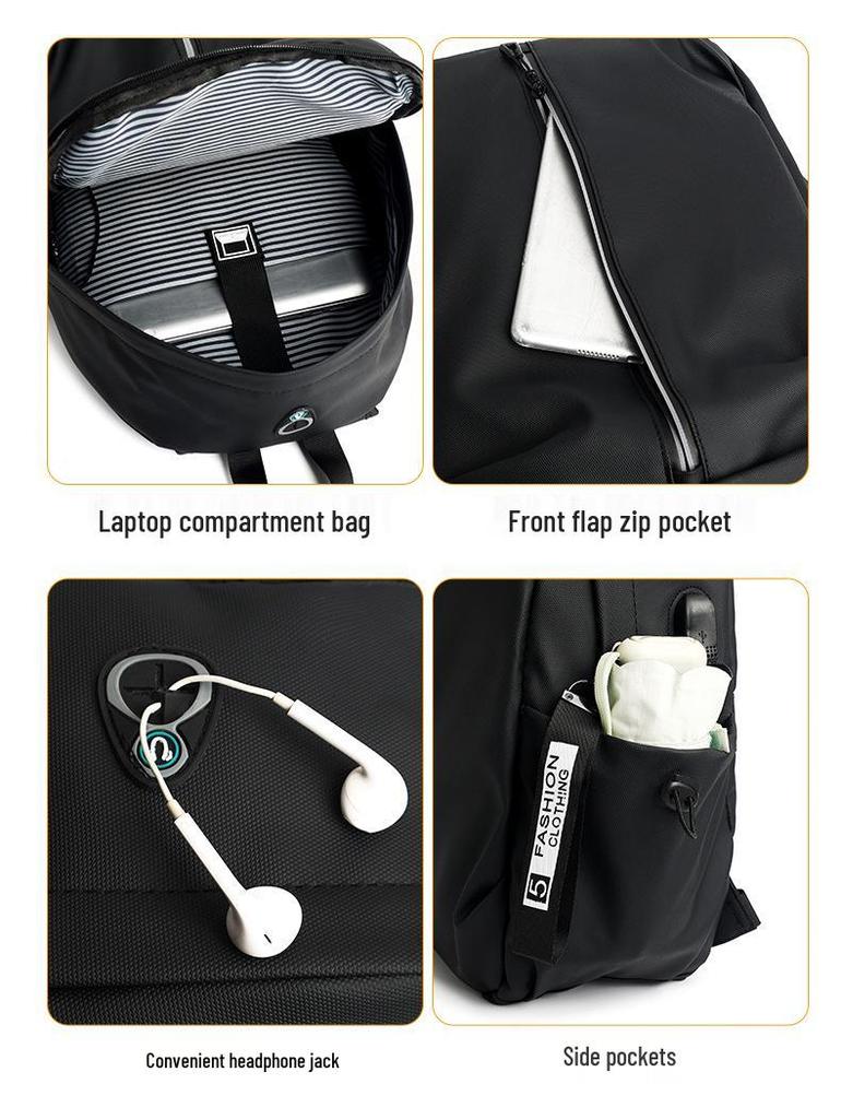 Durable, Large-Capacity Cross-Border Travel Backpack with Logo Printing