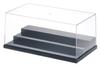 Wave Display Stage Black Minifigure Compatible Plastic Display 280mm W X 150mm D X 113mm H TC031 T-Case (L) Case, (Inner Dimensions),