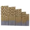 50Pcs Titanium Coated HSS High Speed Steel Drill Bit Set Tool