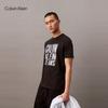 Calvin Klein Jeans Unisex CK Print Cotton Knit T-Shirt
