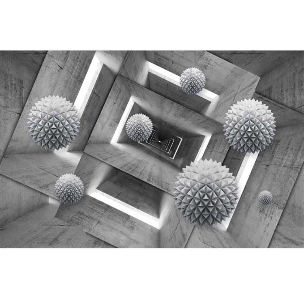 Wallpaper Retro Cement Wall Mural 3d Space Murals Living Room Creative Wall Decal Wallpaper