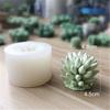 3D Cactus Succulents Silicone Mold For Jelly Chocolate Ice Making Cake Baking Gypsum Wax Concrete Candle DIY Resin Art Mould