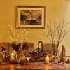 50-LED 80cm Simulation Birch Tree Branch Light Indoor Decorative Light Holiday Party Home Decor