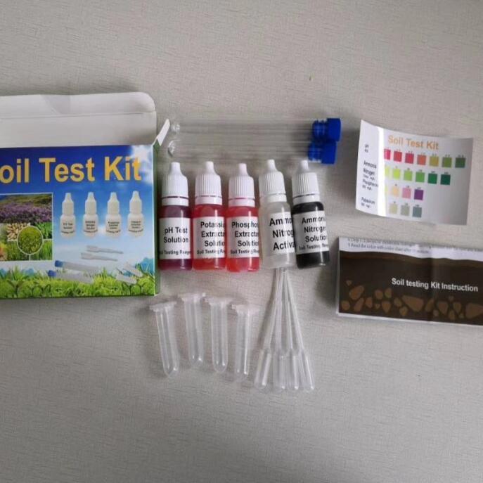 Accurate Soil Testing Reagent for Ammonia, Nitrogen, pH, Phosphorus, and Potassium Detection