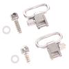 1Pair Steel Strap Ring Professional Quick Detachable Sling Swivel Accessories