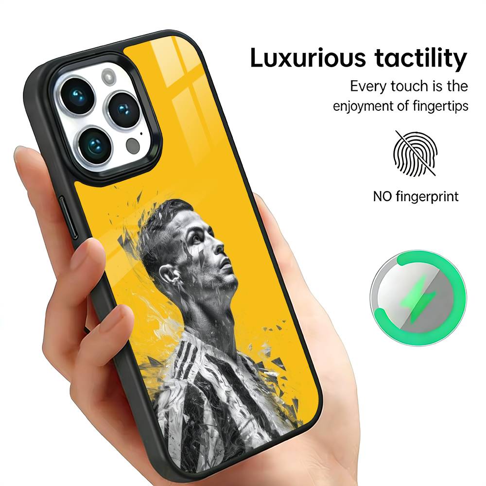 C-Cristiano R-Ronaldo Phone Case For iPhone17,16,15,14,13,12,11 Plus,Pro Max, New Magnetic Wireless Charging iphone16e