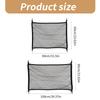 Auto Rear Trunk Stretchable Cargo Net Organizer Mesh Multiple Purpose Storage Luggage Net with Hook for Vehicles Pickup